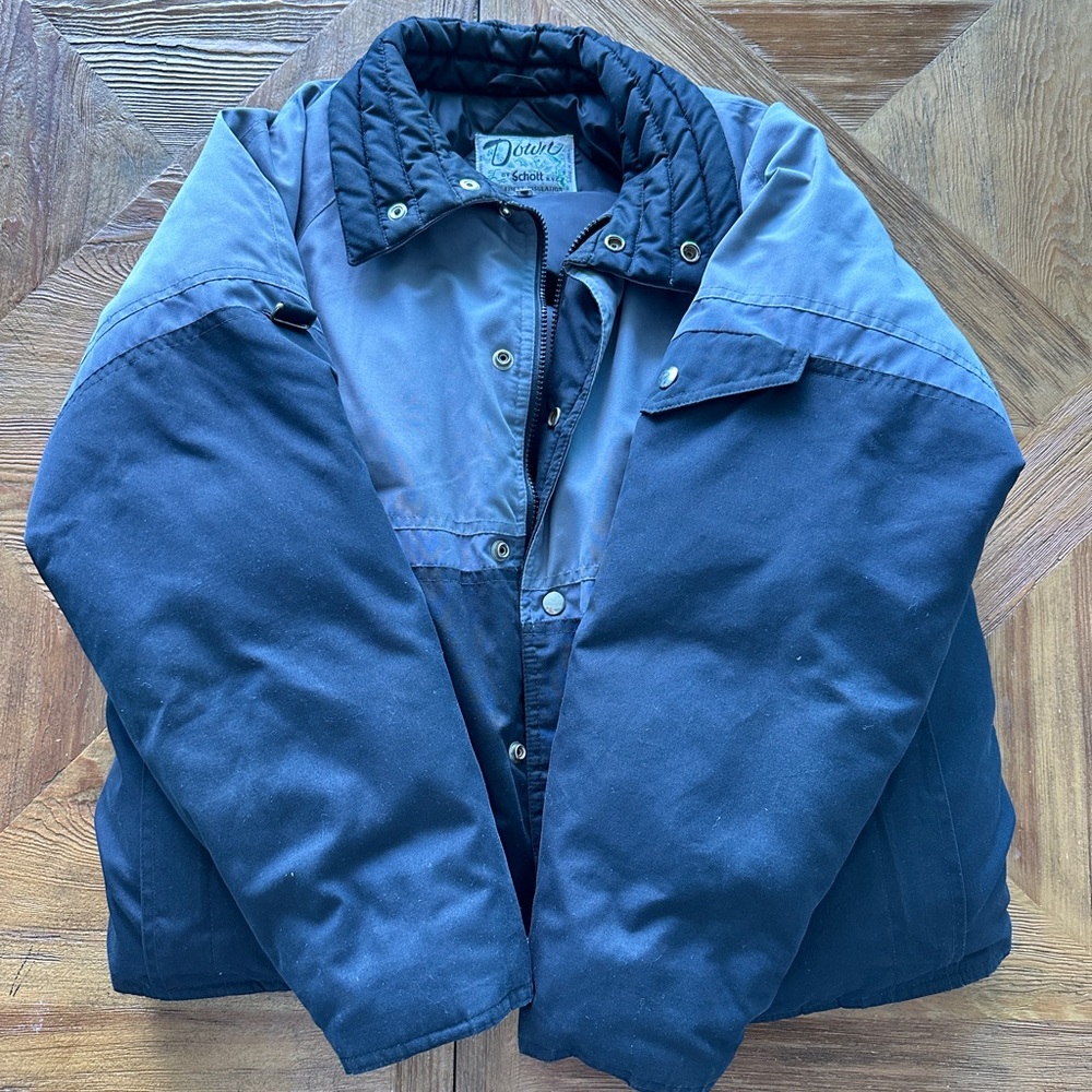 Schott vintage puffer jacket